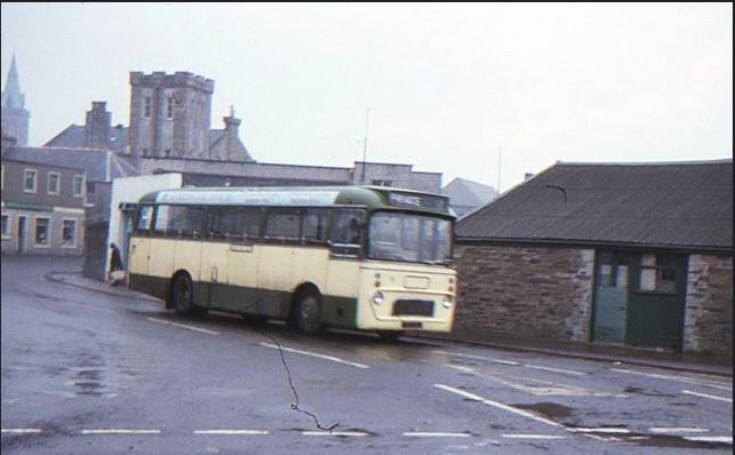 Ex Aberdeen bus in Kirkwall