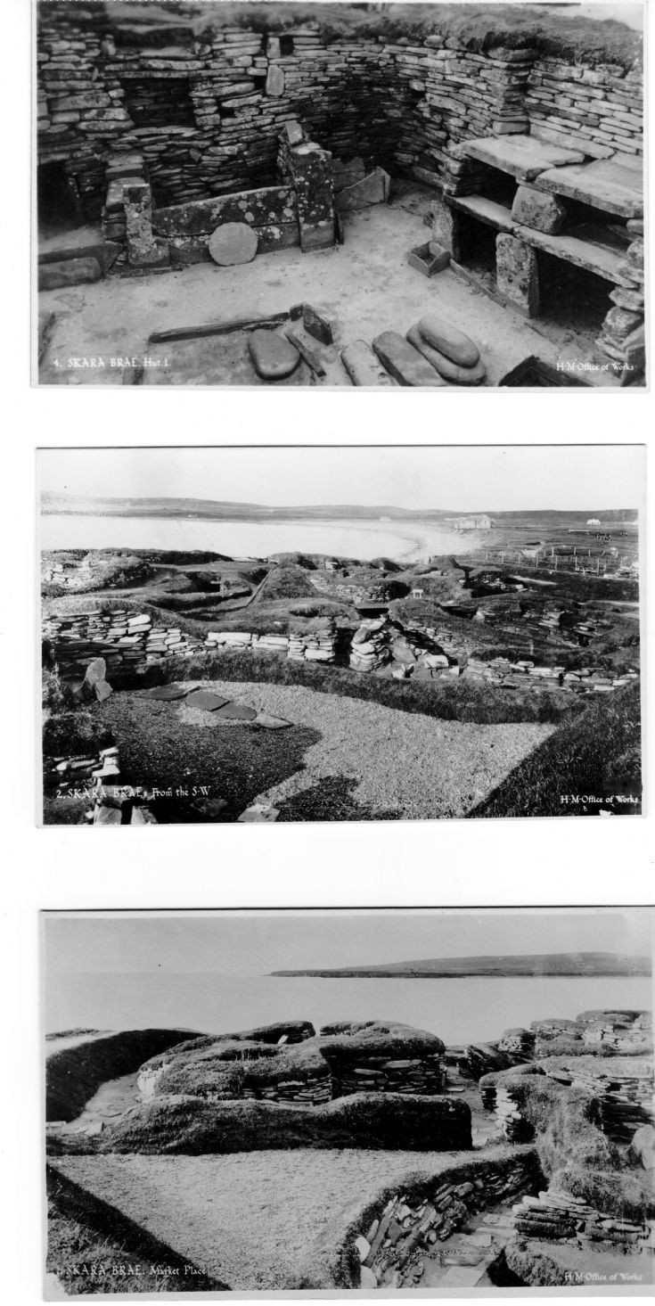 Skara Brae postcards 1/2