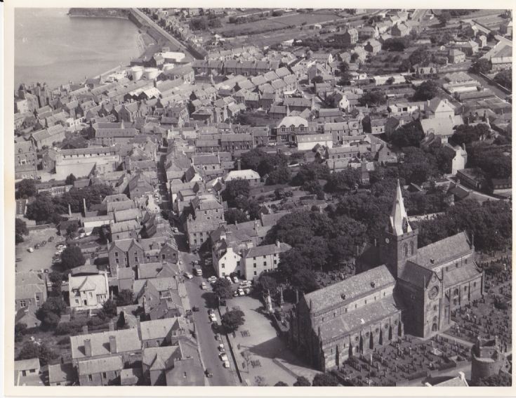 Kirkwall from the air 