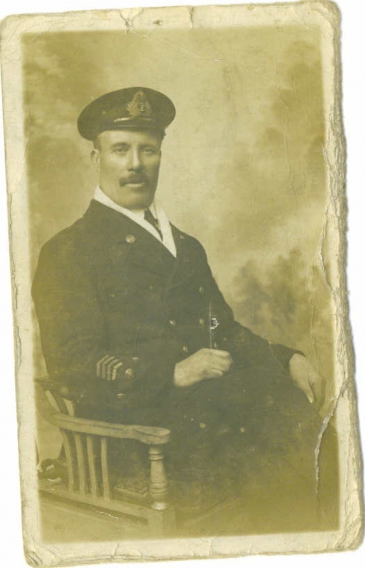 Geordie Oag, skipper of 'The Shannon'