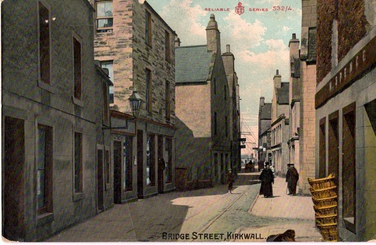 Close up of bridge street