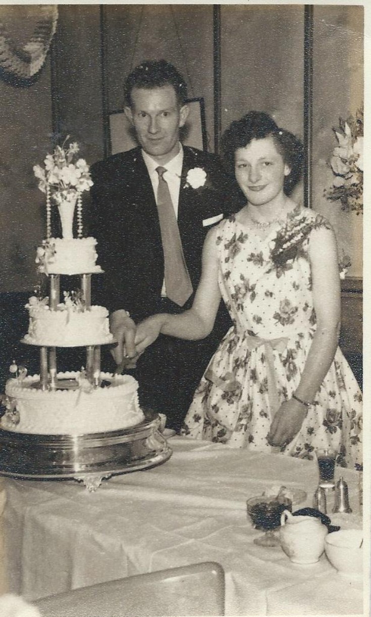 Jim Towrie and Rona Lennie wedding