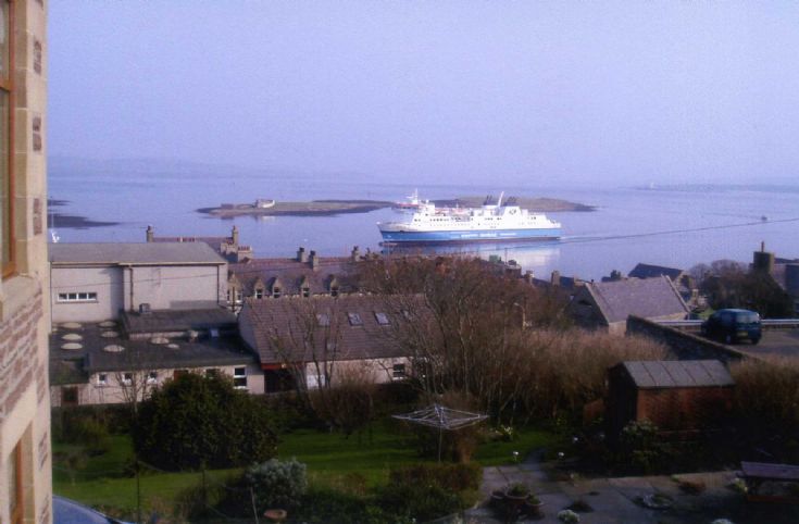 M.V.Hjatland entering Stromness Harbour