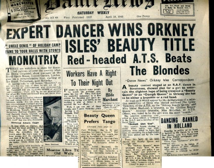 Dance News April 18 1942