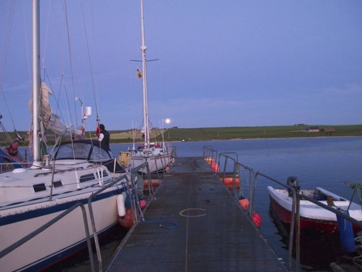 Lossiemouth yachts in Weddell bay