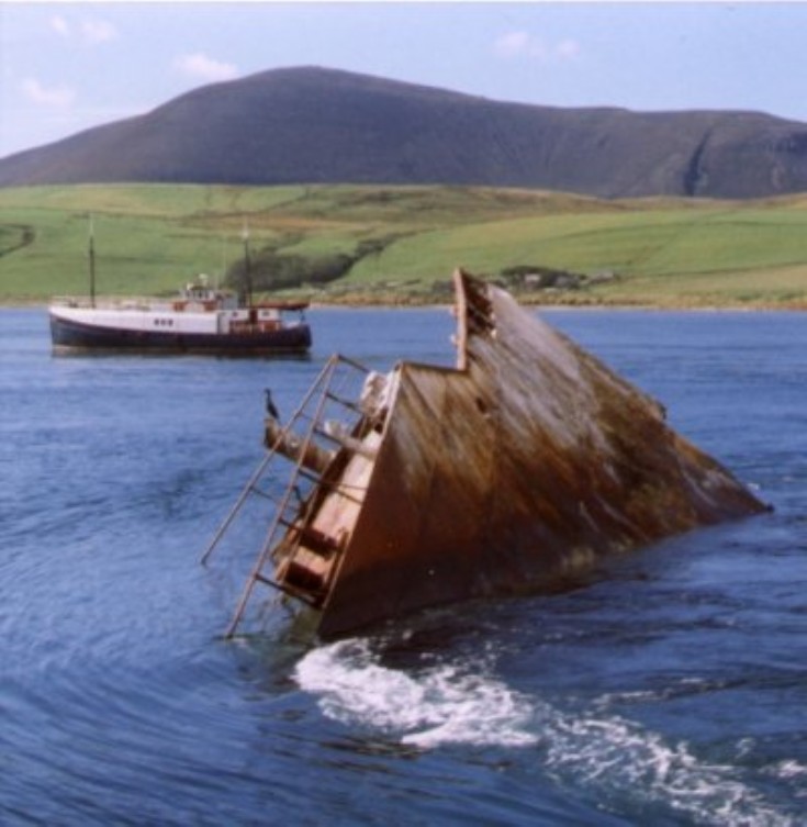 SS Inverlane before disappearing