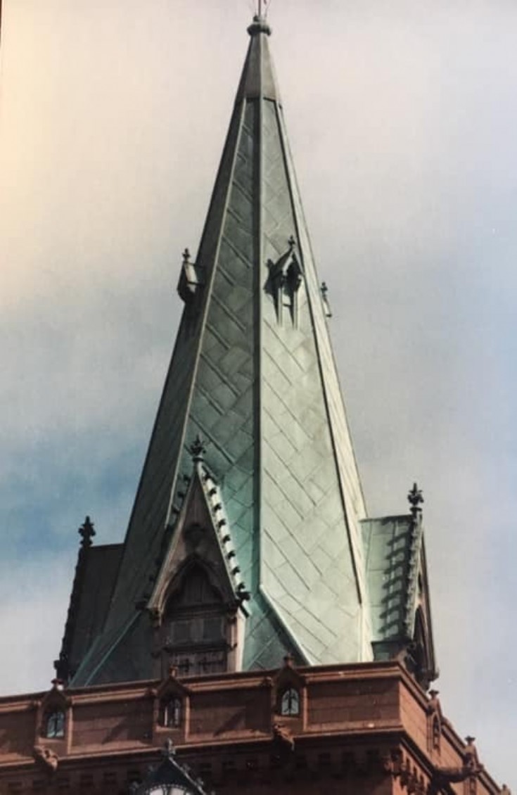 St Magnus Cathedral copper spire