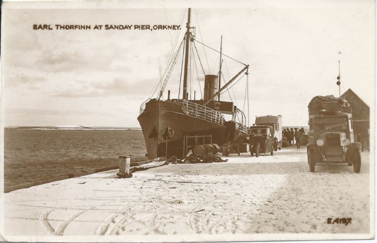 Earl Thorfinn at Sanday Pier