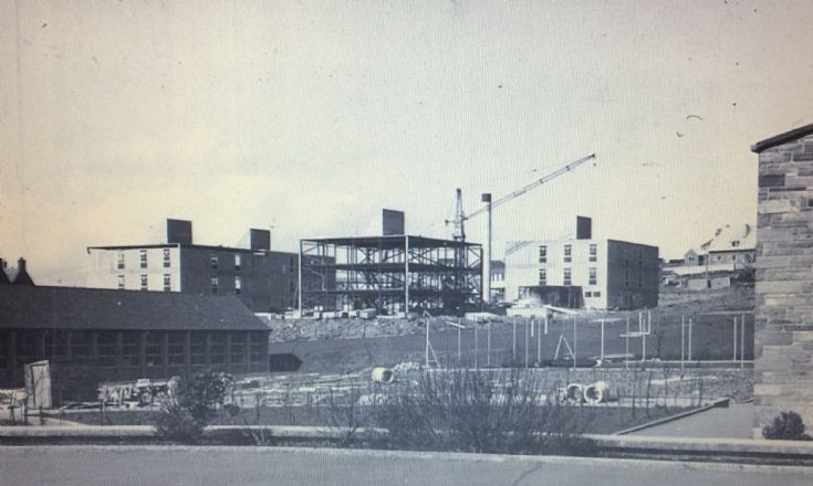 Papdale Halls of Residence under construction