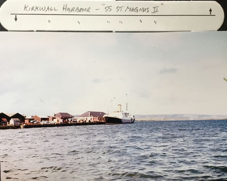 Kirkwall Harbour 1960