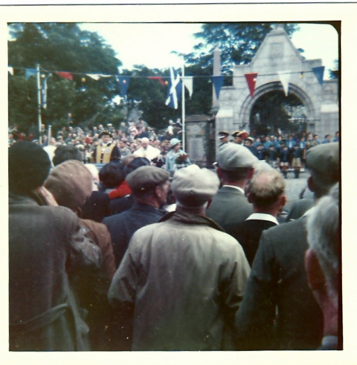 Royal visit in the 50s or 60s