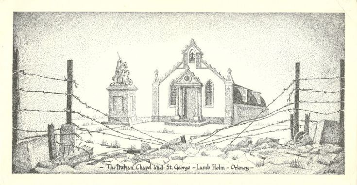 Print of the Italian Chapel
