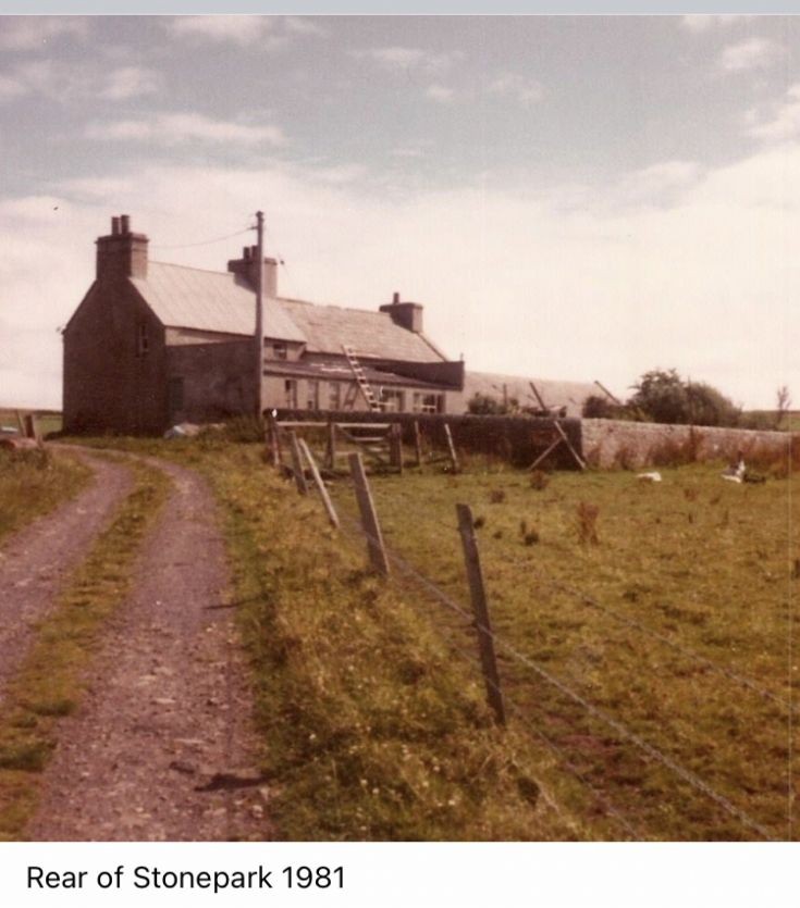 Rear of Stonepark 1981
