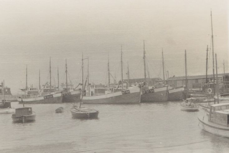 Kirkwall Harbour in 1950s. 4 of 6