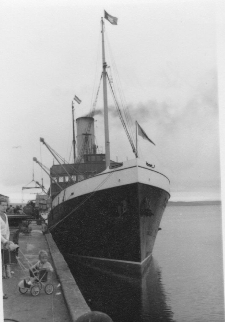 Kirkwall Harbour in 1950s. 6 of 6
