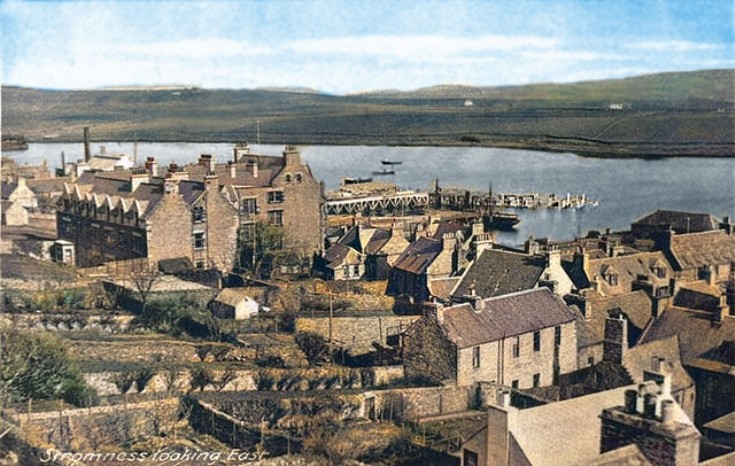 Colour version of Stromness Looking East