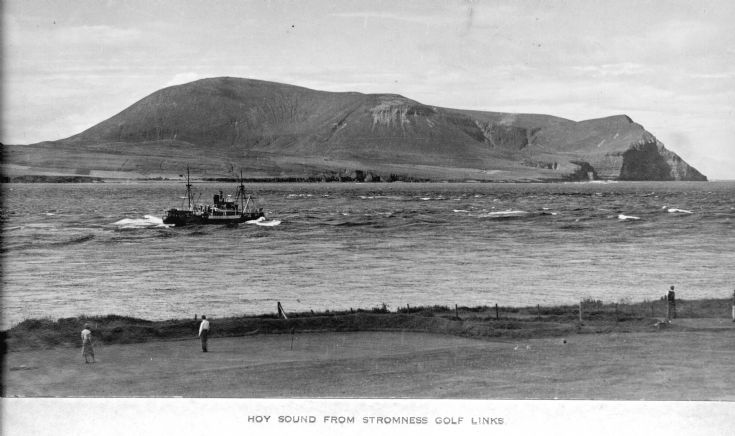 Hoy Sound from Stromness Golf Links