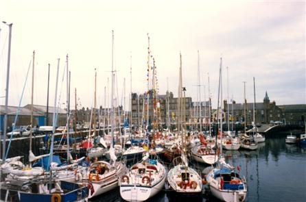 Yachts in the Basin