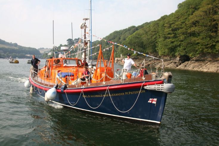 Ex Stromness Lifeboat at Fowey