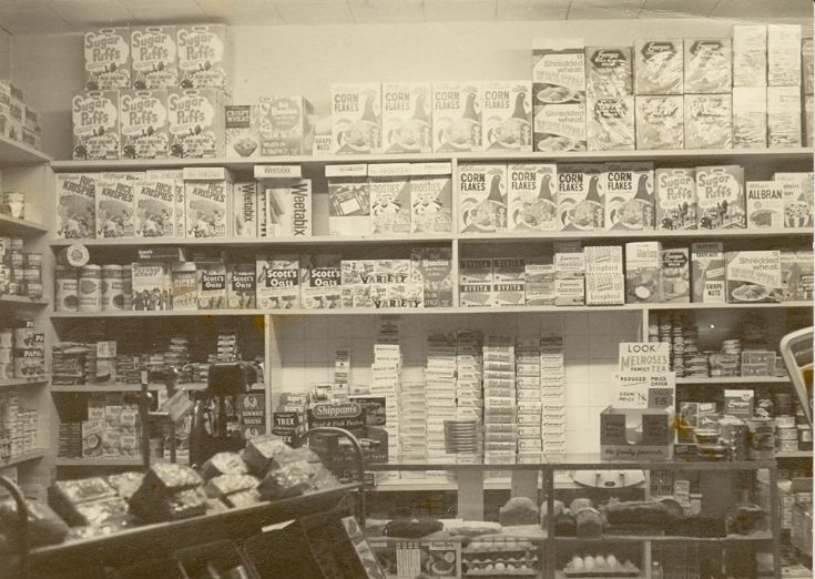 Wilbert Thomson's shop at The Brig. - circa 1960