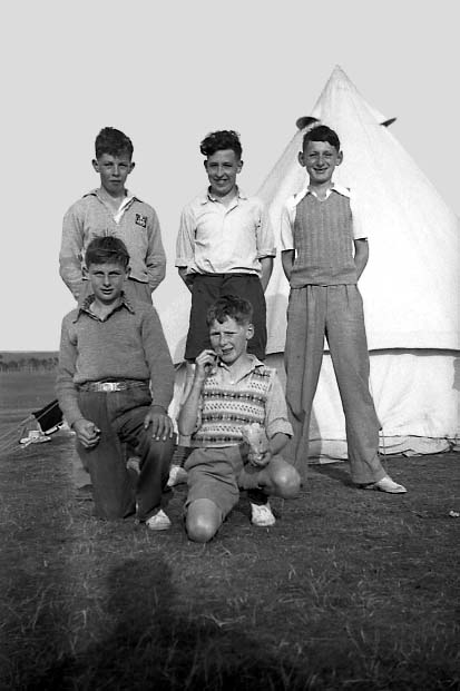 Carrbridge 6  Kirkwall B.B. camp 1955