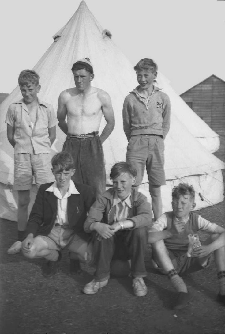 Carrbridge 12 Kirkwall B.B. camp 1955