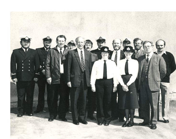 H M Customs & Excise Staff, Orkney - circa 1982