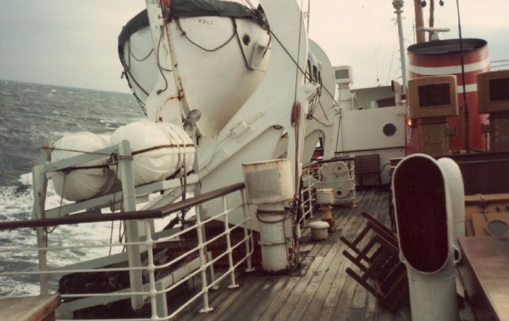 m.v. Orcadia in the Westray Firth - circa 1988