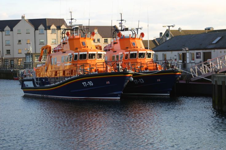 Lifeboats in Kirkwall Basin