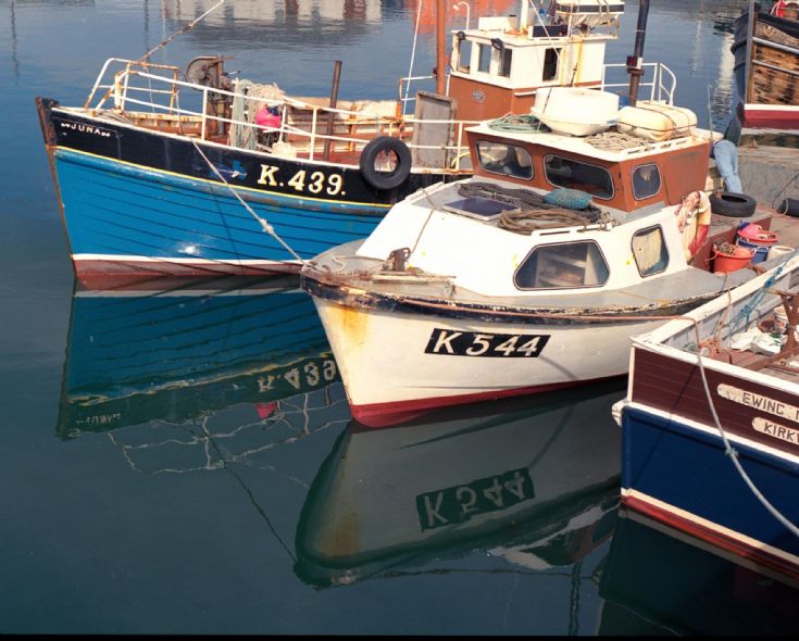 Boats in Kirkwall Basin