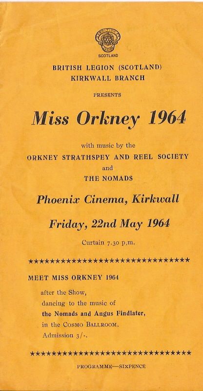 Miss Orkney Programme
