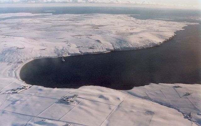 Aerial view of Scapa