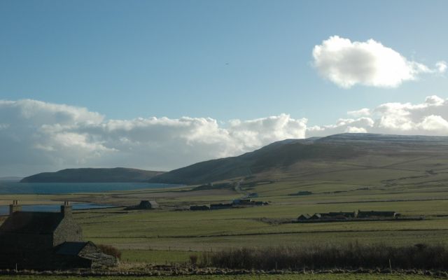 February 2005, looking east from NW Rousay