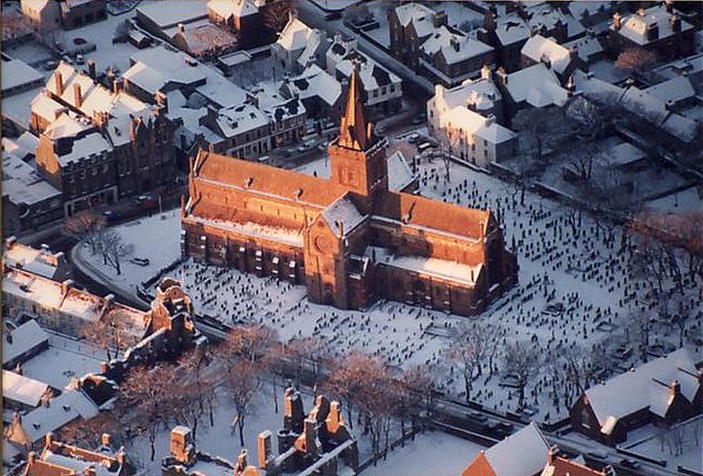 Cathedral from the air