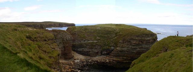 Brough of Deerness panorama