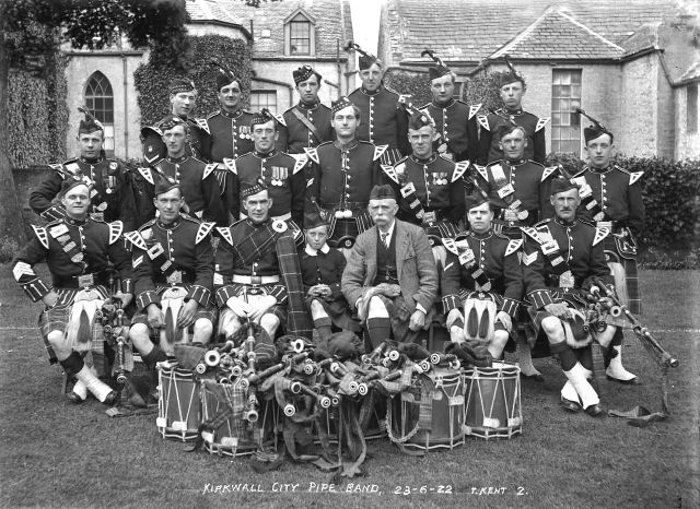 Kirkwall City Pipe band 23-6-22