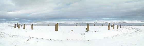 Ring of Brodgar - Snow