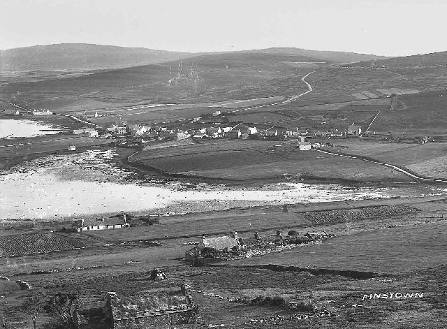 Finstown from the north west