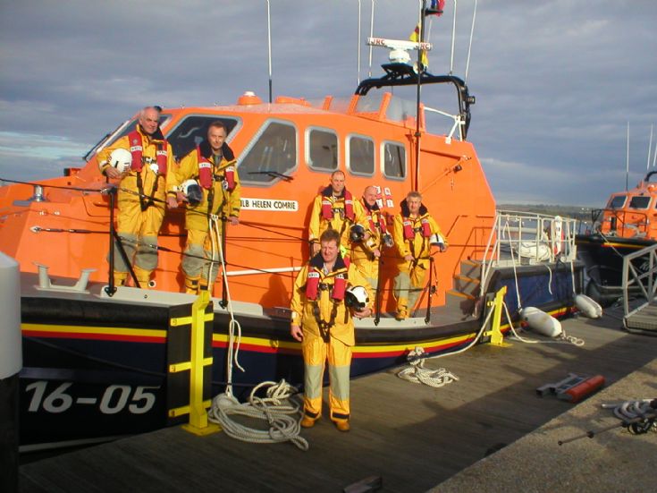 Longhope crew in Poole Dorset