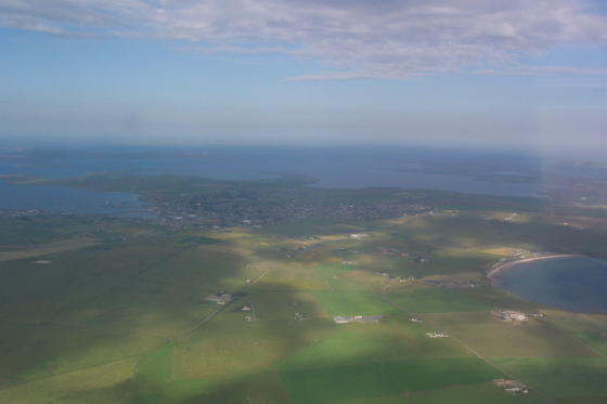 Kirkwall from the Air