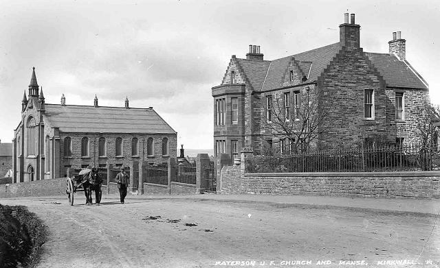 Paterson UF church and manse, Kirkwall