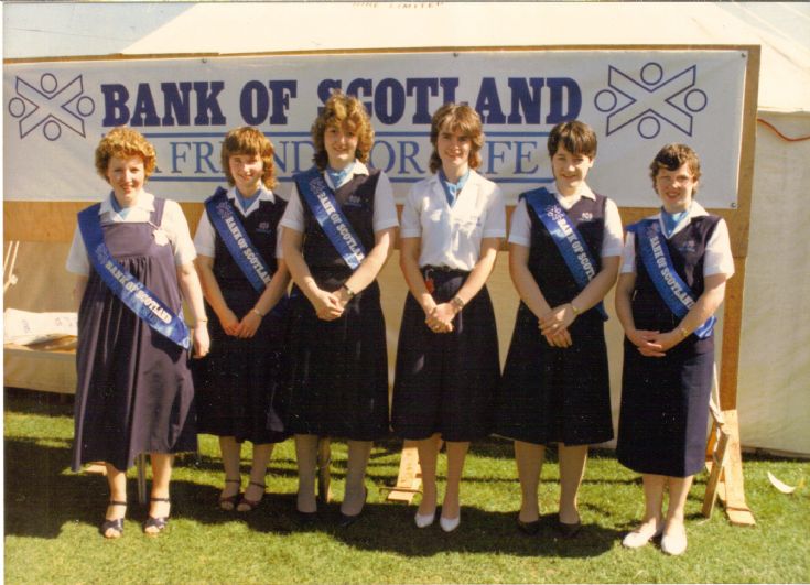 Bank of Scotland staff at the County Show