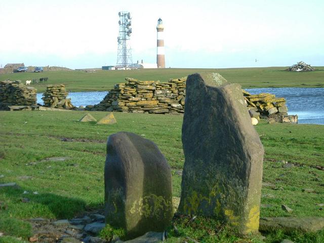 Vertical structures, North Ronaldsay