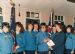 Kirkwall Girl Guides colour party early 1980s